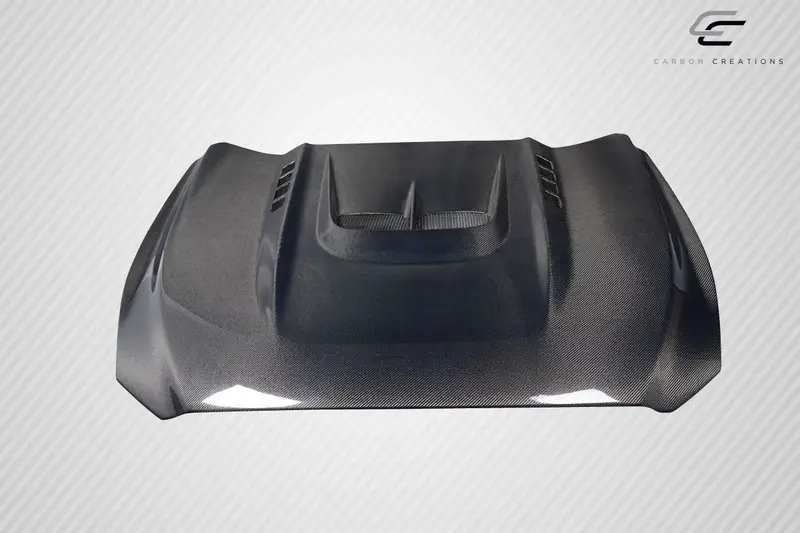 Carbon Creations 15-17 Ford Mustang Carbon Fiber Kryptonic Hood 2