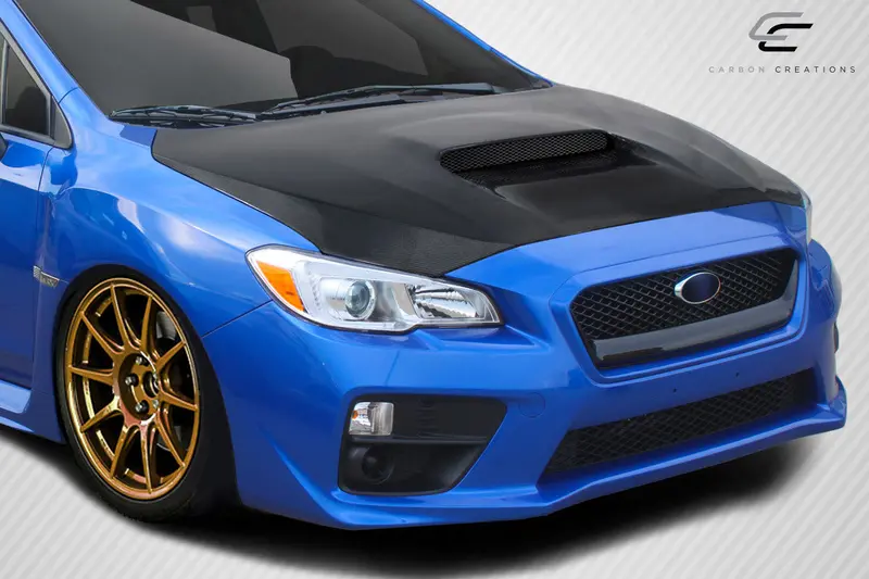 Carbon Creations 15-21 Subaru Wrx Carbon Fiber Dritech Oem Type Hood 2