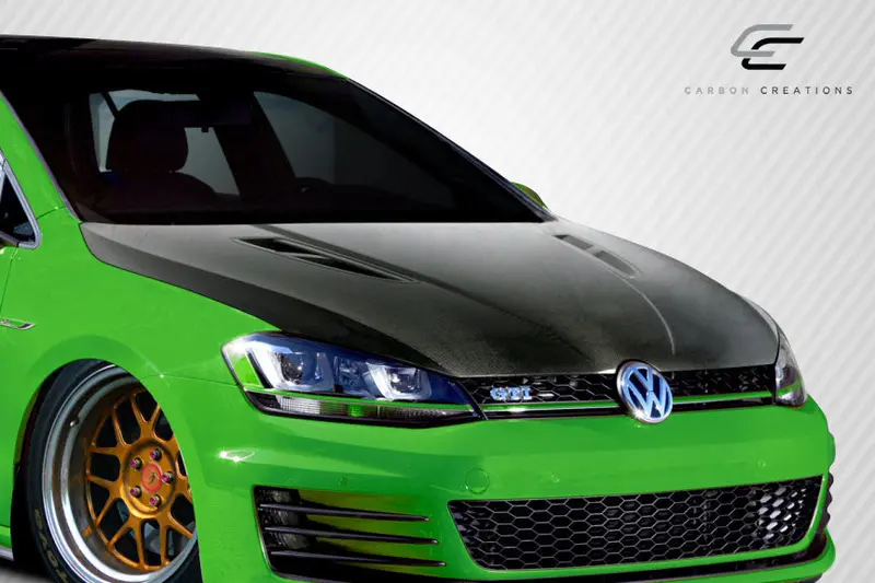 Carbon Creations 15-21 Volkswagen Golf/ Gti Cf Dritech K Design Hood 2