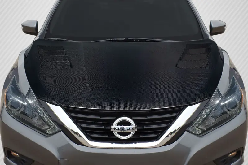 Carbon Creations 16-18 Nissan Altima Carbon Fiber Motorwerks Hood 1