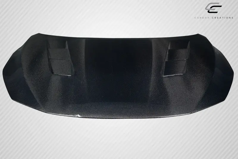 Carbon Creations 16-19 Nissan Sentra Carbon Fiber Js Hood 2
