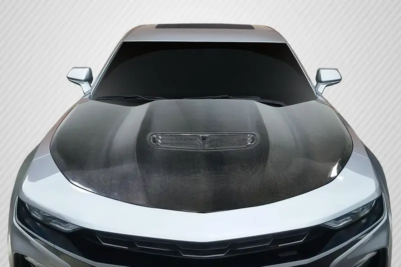 Carbon Creations 16-23 Chevry Camaro Carbon Fiber Ss Type Hood 1