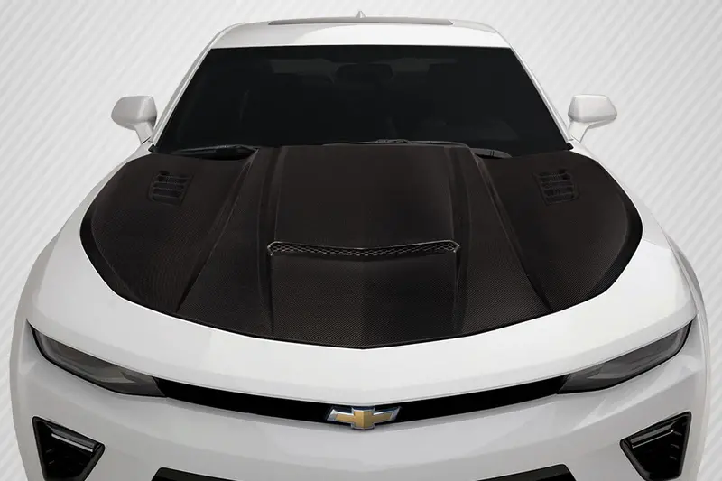 Carbon Creations 16-24 Chevry Camaro Carbon Fiber Cvx Hood 1