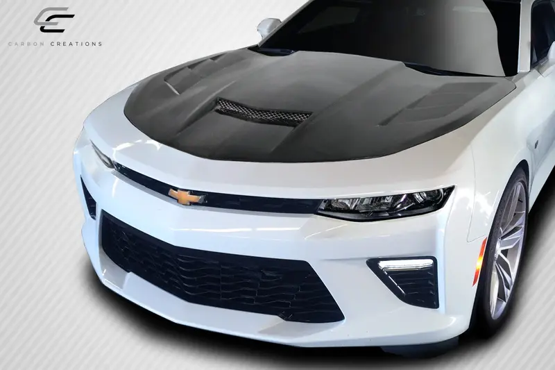 Carbon Creations 16-24 Chevry Camaro Carbon Fiber Ts-1 Hood 2