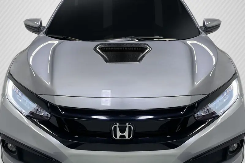 Carbon Creations 17-21 Honda Civic Type R Cf Oem Type Hood Scoop 1