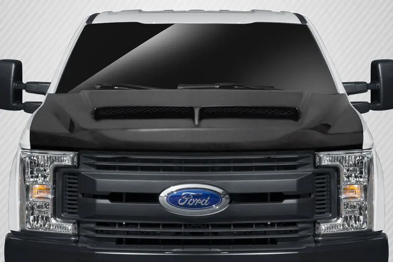 Carbon Creations 17-22 Ford Super Duty F250 F350 F450 Cf Gt500 Hood 1