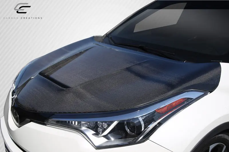 Carbon Creations 18-22 Toyota C-Hr Carbon Fiber Circuit Hood 2