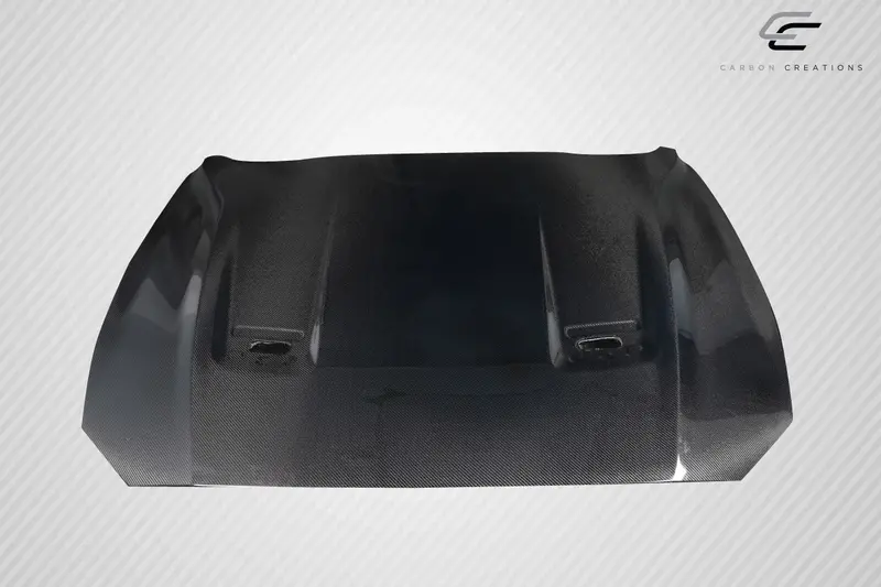 Carbon Creations 18-23 Ford Mustang Carbon Fiber Oem Type Hood 2