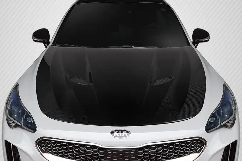 Carbon Creations 18-23 Kia Stinger Carbon Fiber Executive Hood 1