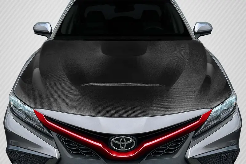Carbon Creations 18-23 Toyota Camry Carbon Fiber Gts Type Hood 1