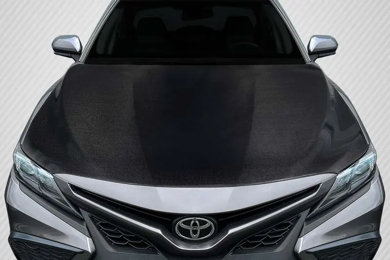 Carbon Creations 18-23 Toyota Camry Carbon Fiber Oem Type Hood 1