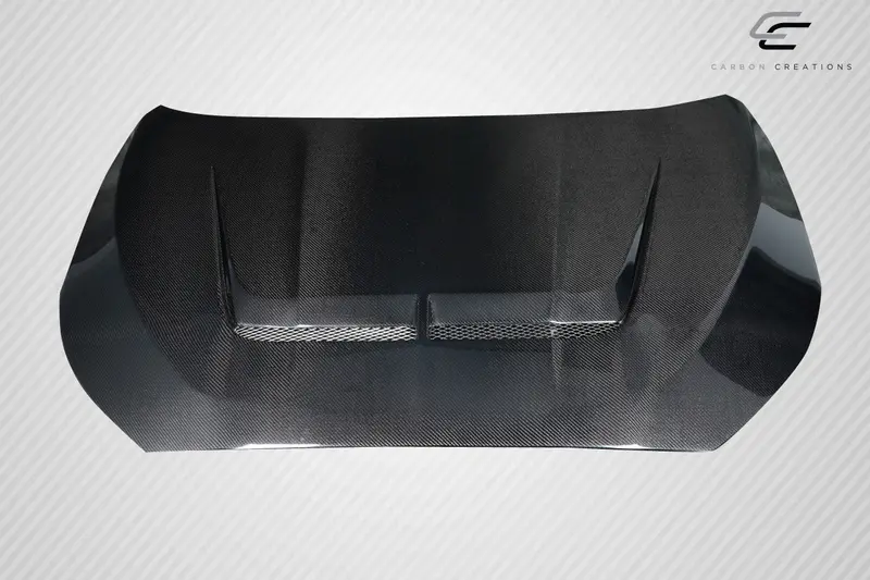 Carbon Creations 19-21 Hyundai Veloster Carbon Fiber J Speed Hood 2