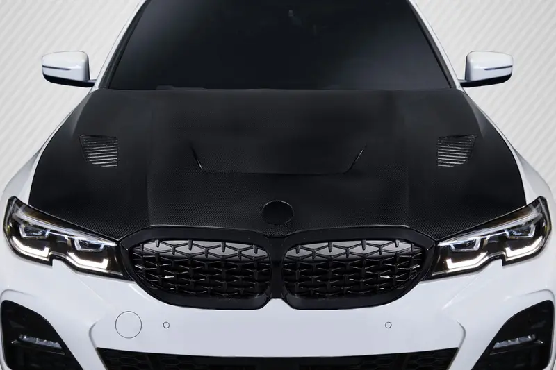 Carbon Creations 19-22 Bmw 3 -Series G20 Carbon Fiber Af1 Type Hood 1