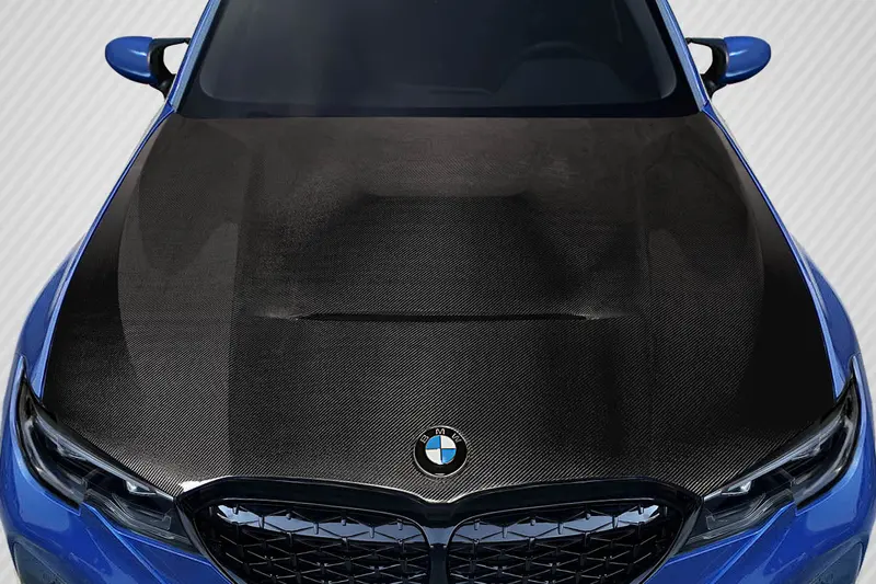 Carbon Creations 19-22 Bmw 3 -Series G20 Carbon Fiber Cs Type Hood 1