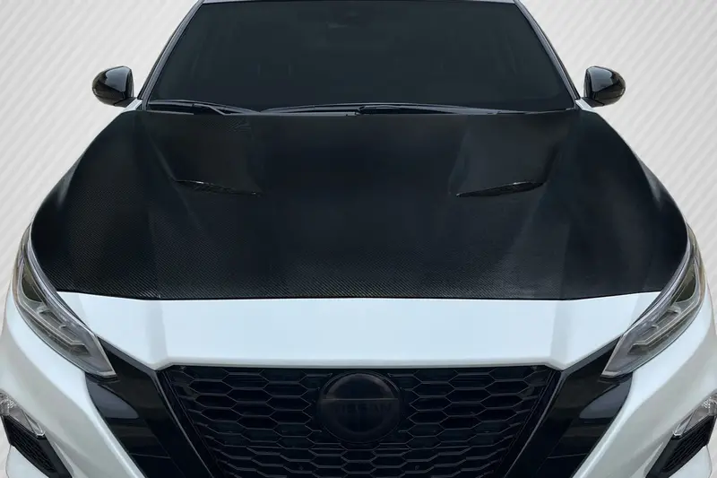 Carbon Creations 19-22 Nissan Altima Carbon Fiber Motorwerks Hood 1