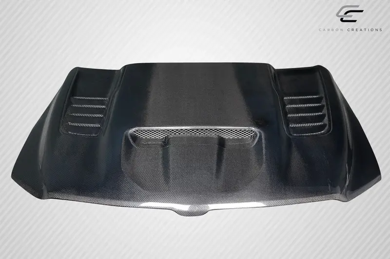 Carbon Creations 19-23 Dodge Ram 1500 Carbon Fiber Trx Type Hood 2