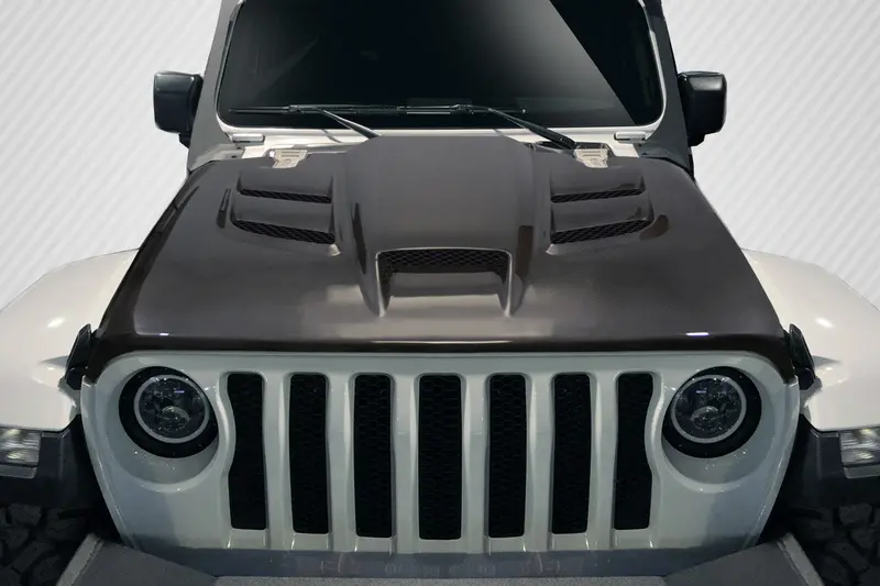 Carbon Creations 19-23 Jeep Wrangler Jl Gladiator Jt Viper Type Hood 1