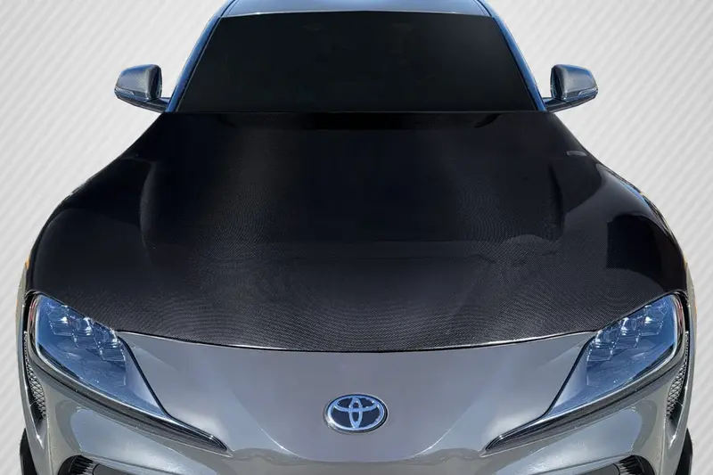 Carbon Creations 19-23 Toyota Supra A90 Carbon Fiber Oem Type Hood 1