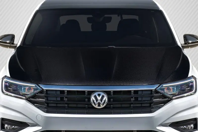 Carbon Creations 19-23 Volkswagen Jetta Carbon Fiber Oem Type Hood 1