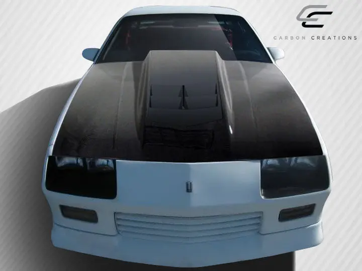 Carbon Creations 1982-92 Chevry Camaro Carbon Fiber Zl1 Type Hood 2