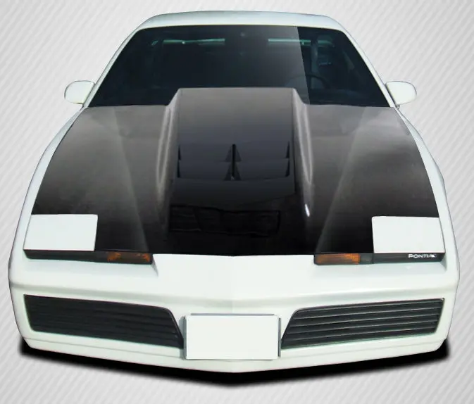 Carbon Creations 1982-92 Pontiac Firebird Carbon Fiber Zl1 Type Hood 1