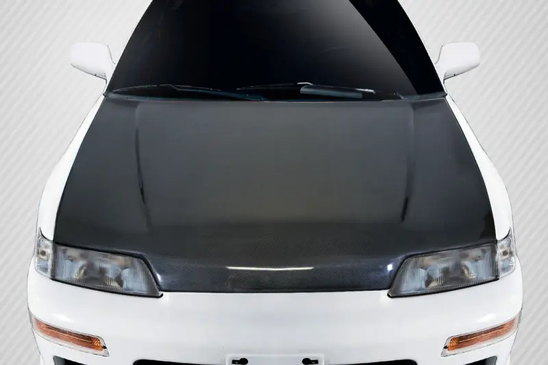 Carbon Creations 1988-91 Civic Hb Cr-X Cf Jdm Oem Type Hood 1