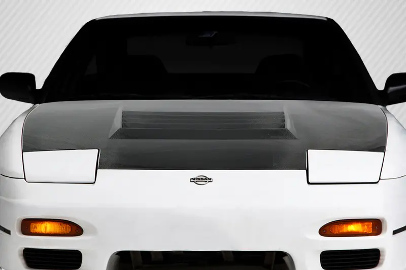 Carbon Creations 1989-94 Nissan 240Sx S13 Carbon Fiber D-1 Hood 1