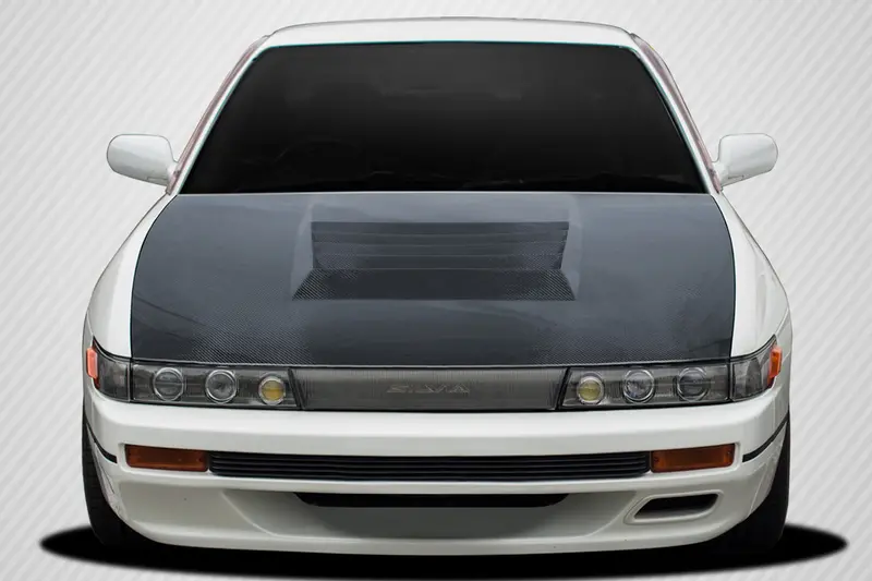 Carbon Creations 1989-94 Nissan Silvia S13 Carbon Fiber D-1 Hood 1