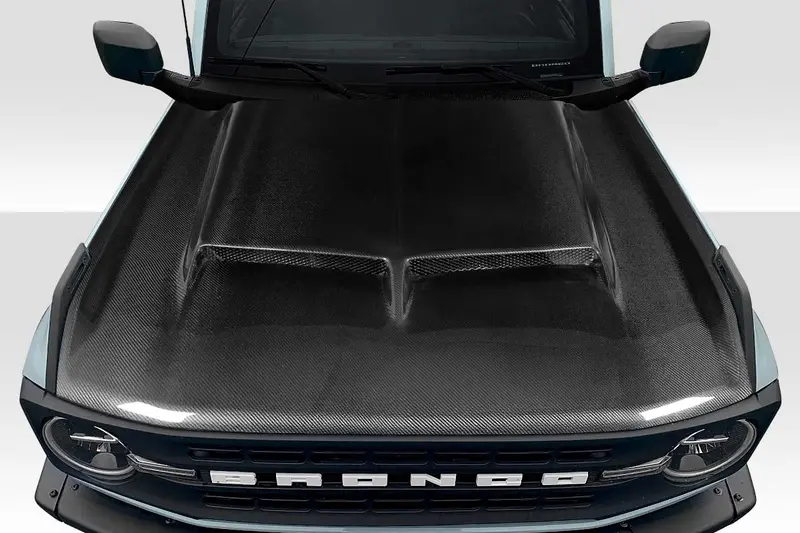 Carbon Creations 21-23 Ford Bronco Carbon Fiber Gt500 Hood 1