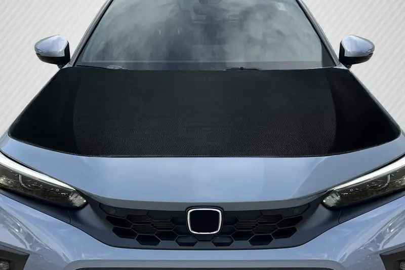 Carbon Creations 22-24 Honda Civic Carbon Fiber Oem Type Hood 1