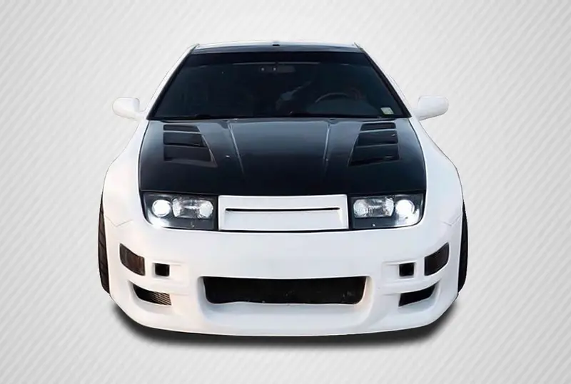 Carbon Creations 90-96 Nissan 300Zx Z32 Carbon Fiber Dritech Am-S Hood 1
