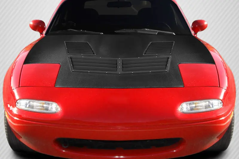 Carbon Creations 90-97 Mazda Miata Na Carbon Fiber Iceman Hood 1