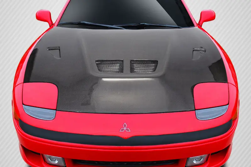 Carbon Creations 91-93 Mitsubishi 3000Gt Carbon Fiber Evo Hood 1