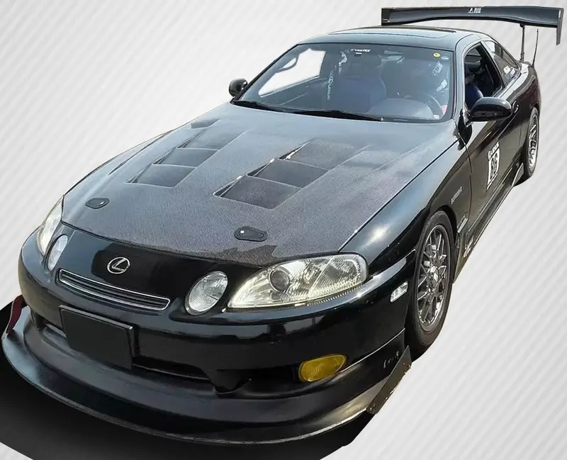 Carbon Creations 92-00 Lexus Sc -Series Sc300 Sc400 Cf Ts-1 Hood 1