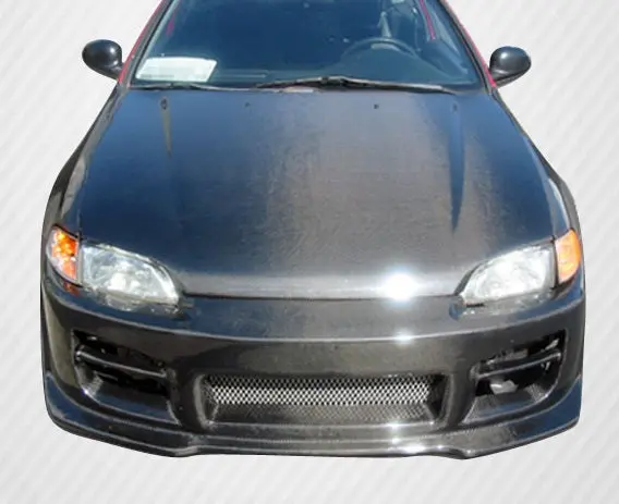 Carbon Creations 92-95 Honda Civic 2Dr/ Hb Cf Dritech Oem Type Hood 1