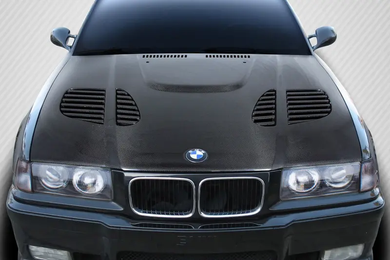 Carbon Creations 92-98 Bmw 3 -Series M3 E36 2Dr Cf Dritech Gtr Hood 1
