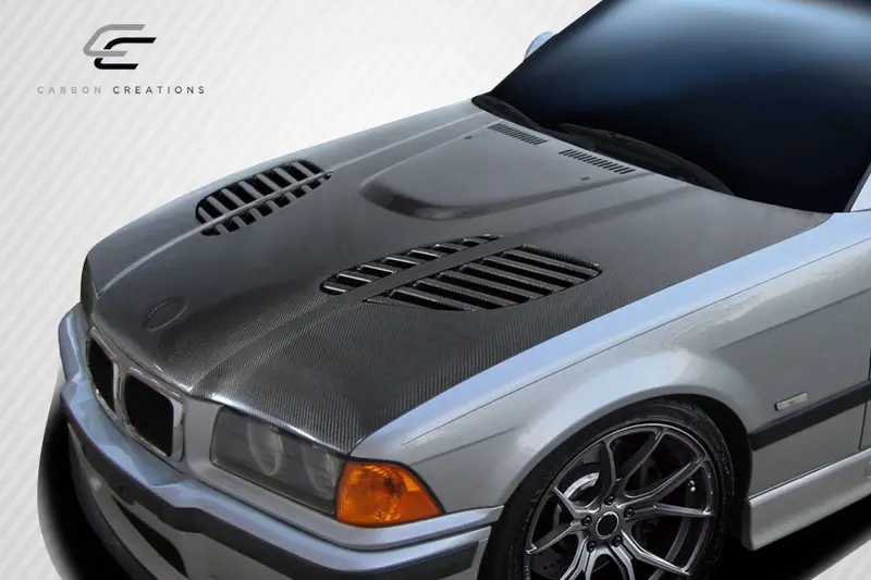 Carbon Creations 92-98 Bmw 3 -Series M3 E36 2Dr Cf Dritech Gtr Hood 2