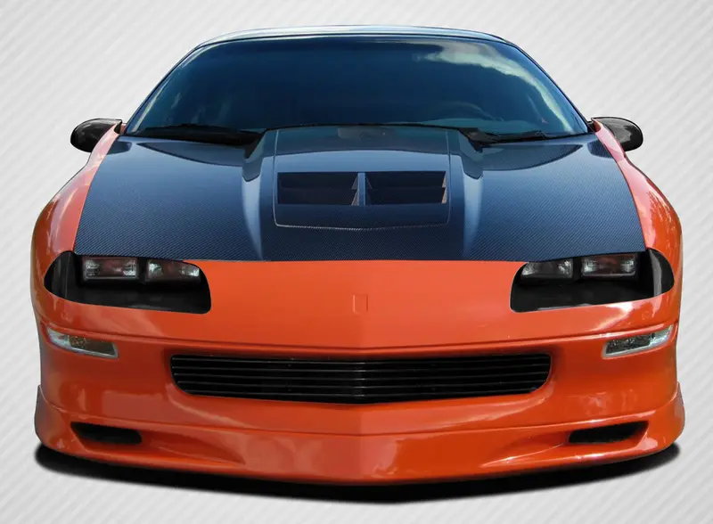 Carbon Creations 93-97 Chevry Camaro Carbon Fiber Zl1 Type Hood 1