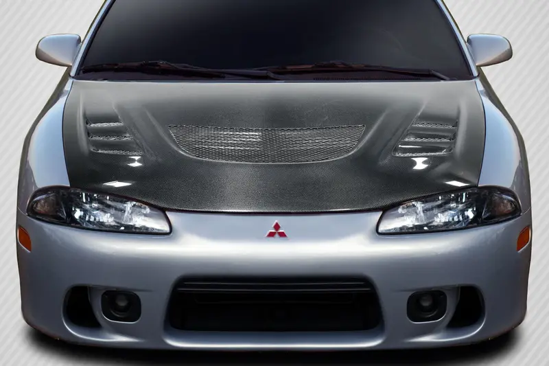 Carbon Creations 95-99 Mitsubishi Eclipse Eagle Talon Cf Evo Gt Hood 1