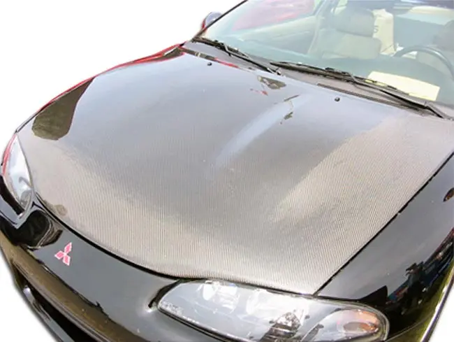 Carbon Creations 95-99 Mitsubishi Eclipse Eagle Talon Oem Type Hood 1