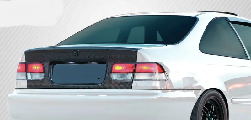 Carbon Creations 96-00 Honda Civic 2Dr Oem Trunk Kit 1
