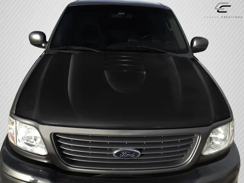 Carbon Creations 97-03 Ford F-150 97-02 Expedition Cf Cvx Hood 1
