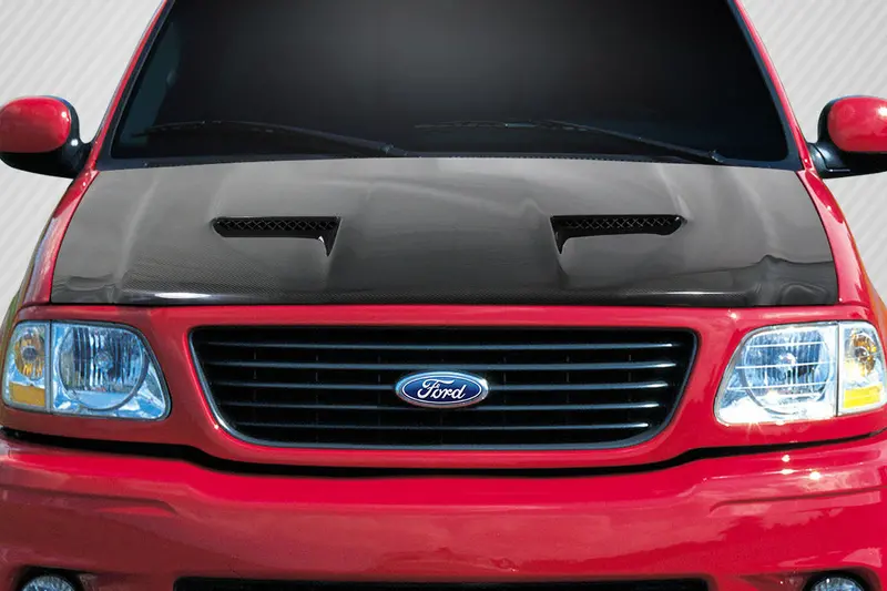 Carbon Creations 97-03 Ford F-150/ F-250/ 97-02 Expedition Cvx V3 Hood 1