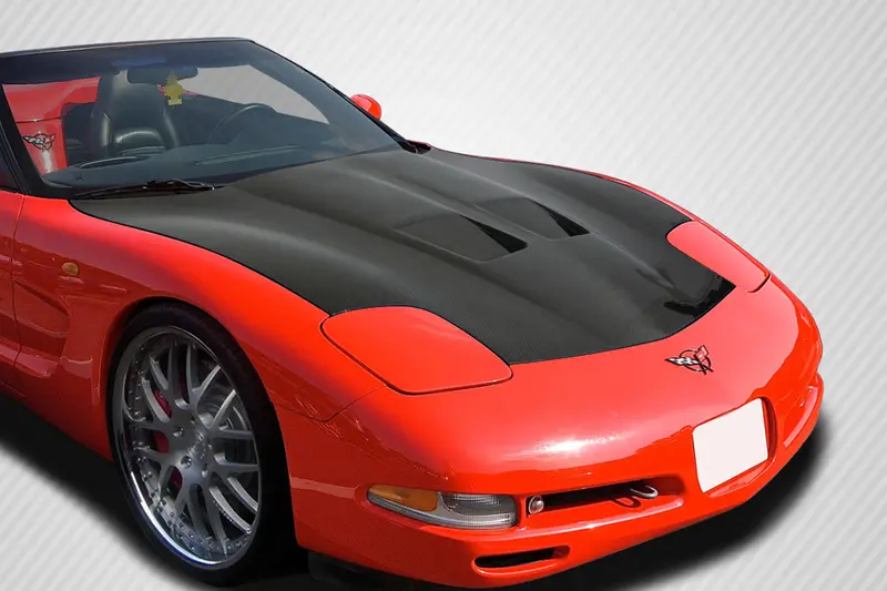 Carbon Creations 97-04 Chevry Corvette C5 Carbon Fiber Gt Concept Hood 1
