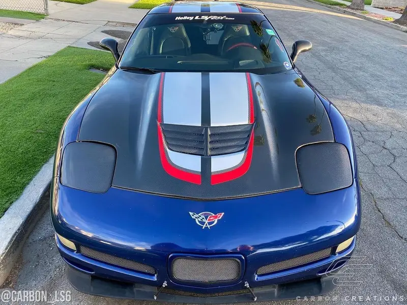 Carbon Creations 97-04 Chevry Corvette C5 Cf Dritech Stingray Z Hood 2