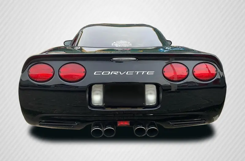 Carbon Creations 97-04 Chevy Corvette S-Design Wing Trunk Lid Spoiler 1