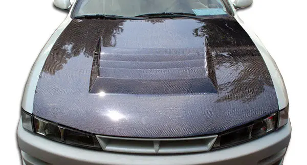 Carbon Creations 97-98 Nissan 240Sx S14 Carbon Fiber D-1 Hood 1