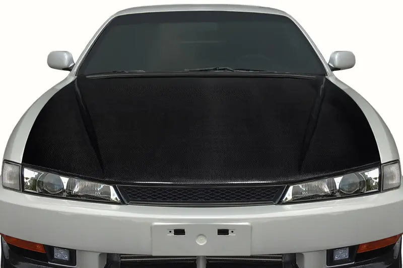Carbon Creations 97-98 Nissan 240Sx S14 Carbon Fiber Ranger Hood 1