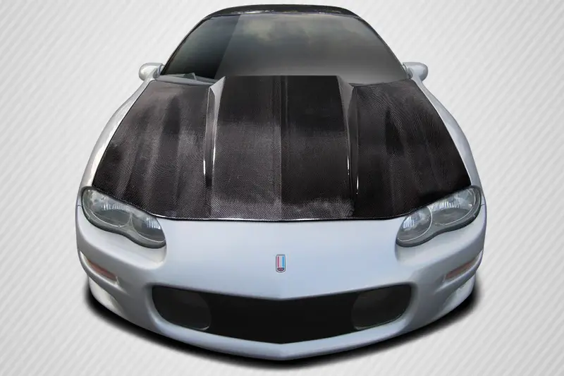 Carbon Creations 98-02 Chevry Camaro Carbon Fiber Cowl Hood 1