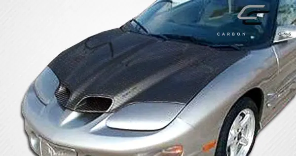 Carbon Creations 98-02 Pontiac Firebird Carbon Fiber Ws-6 Hood 2